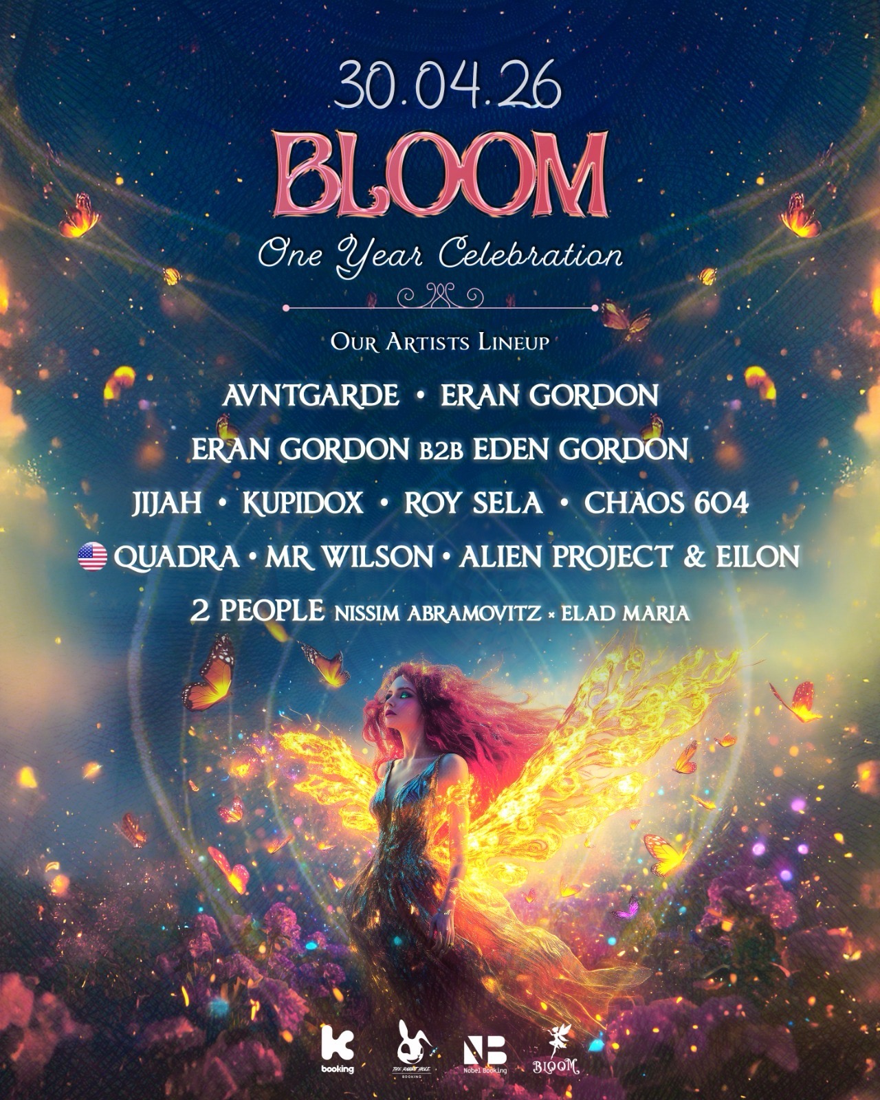 30.04 | BLOOM - One Year Celebrations - חגיגת שנה בצפון