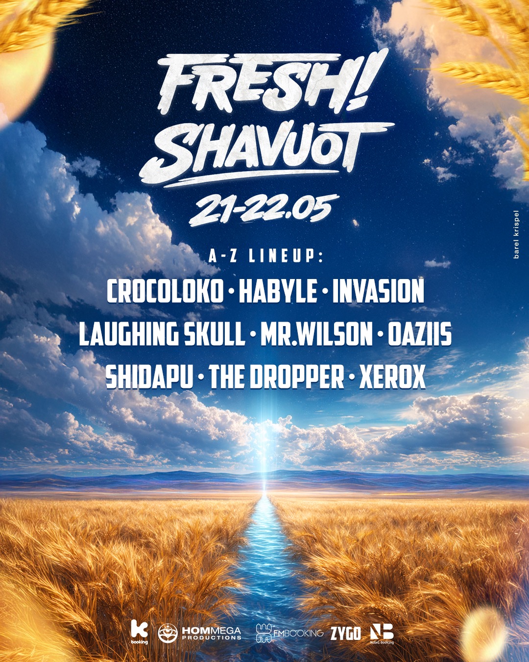 20.05 | FRESH SHAVUOT 🌾 - מסיבת שבועות בטבע בישראל
