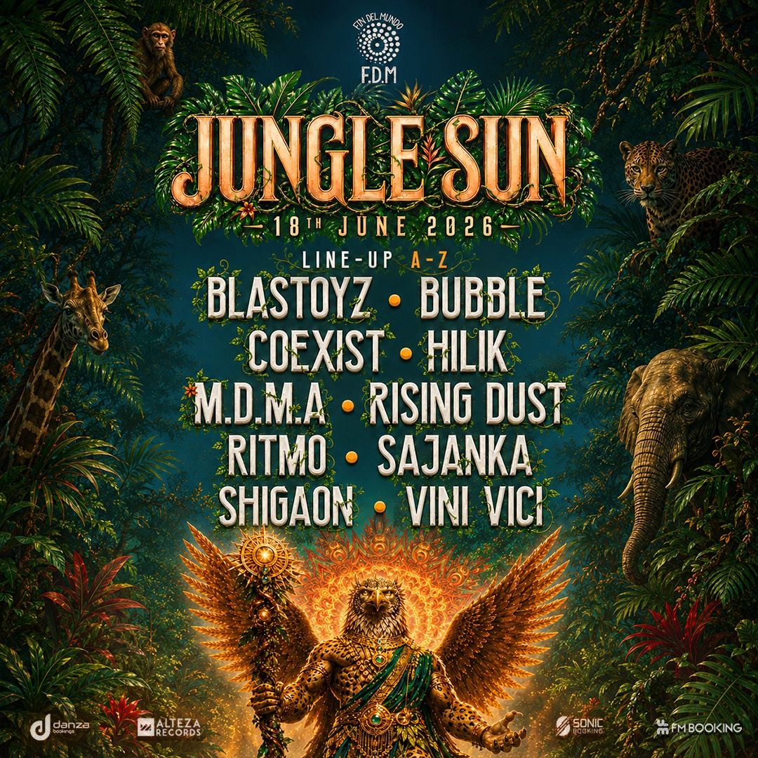 18.06 | Jungle sun- F.D.M - מסיבת טבע לקהל בוגר