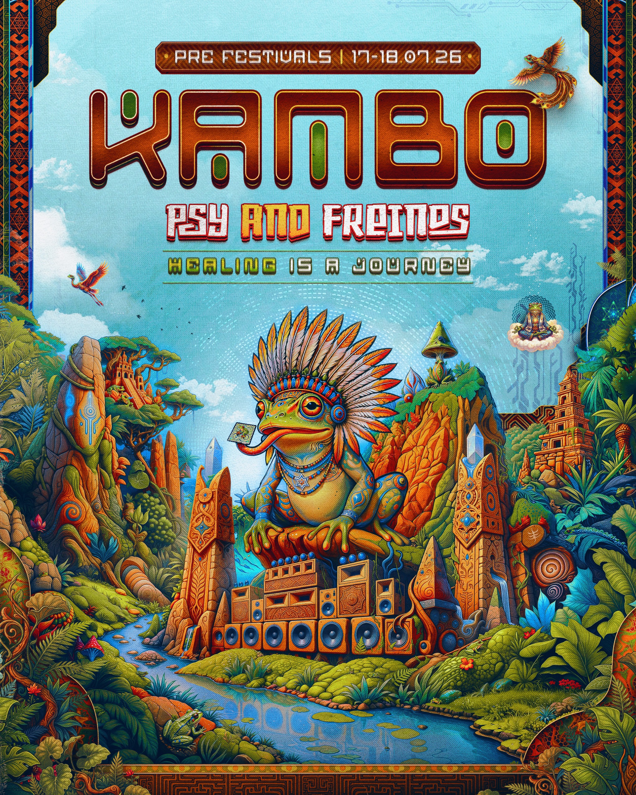 17.07 | KAMBO // Psy and friends - מסיבת קדם-פסטיבלים בישראל