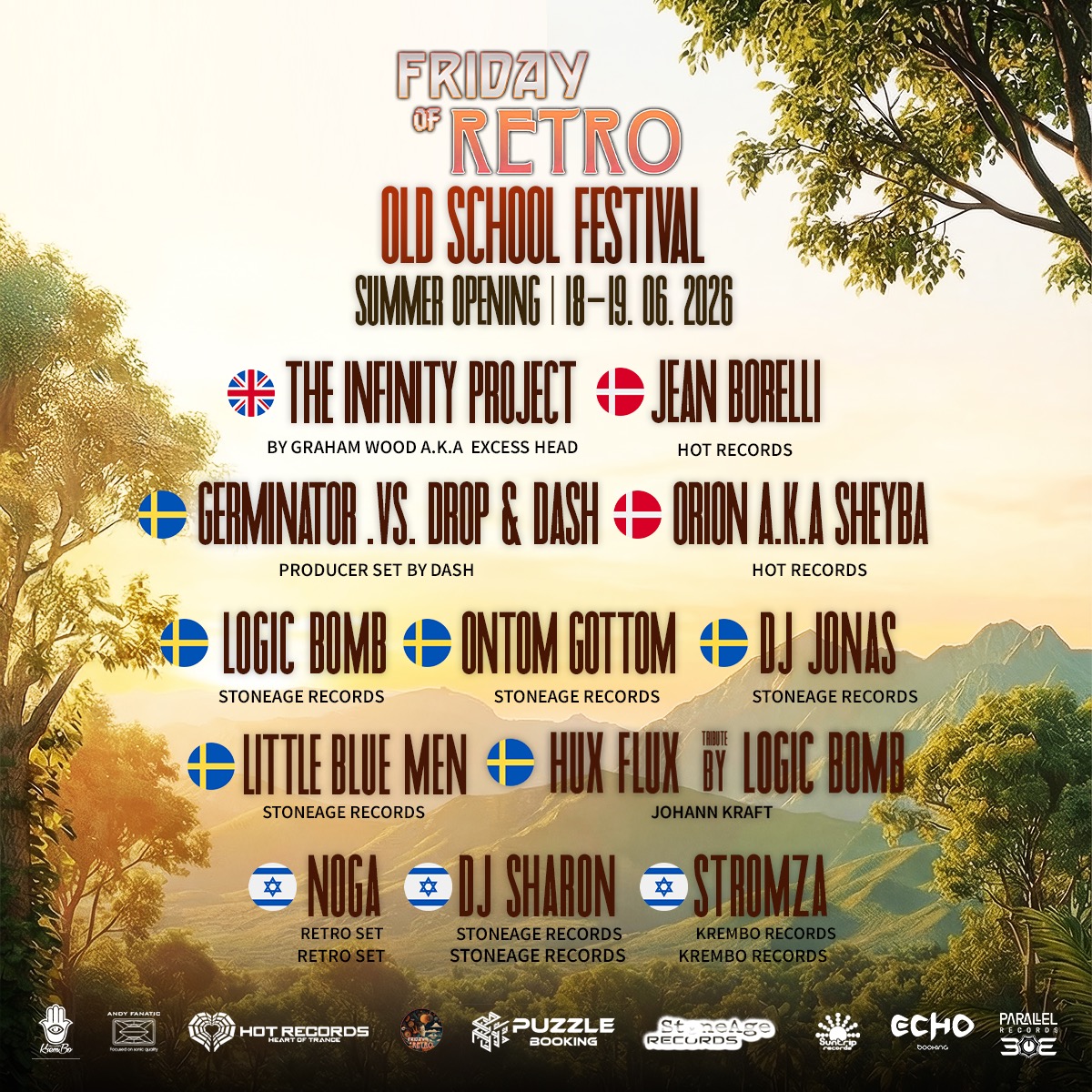 18.06 | Friday of retro - מסיבת טבע בסופ"ש בים המלח