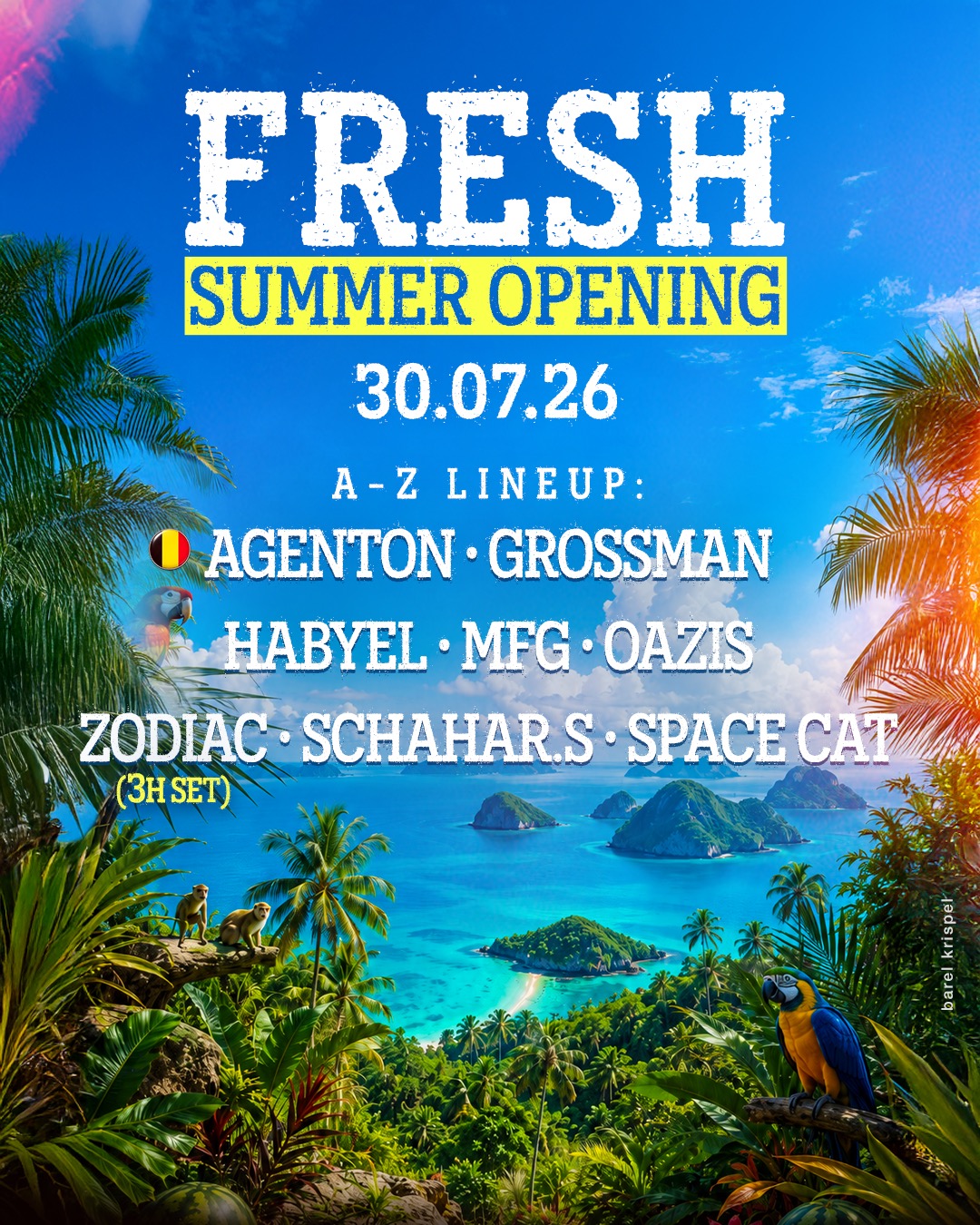 29.07 | 🌞 FRESH SUMMER OPENING - מסיבת פתיחת קיץ בישראל