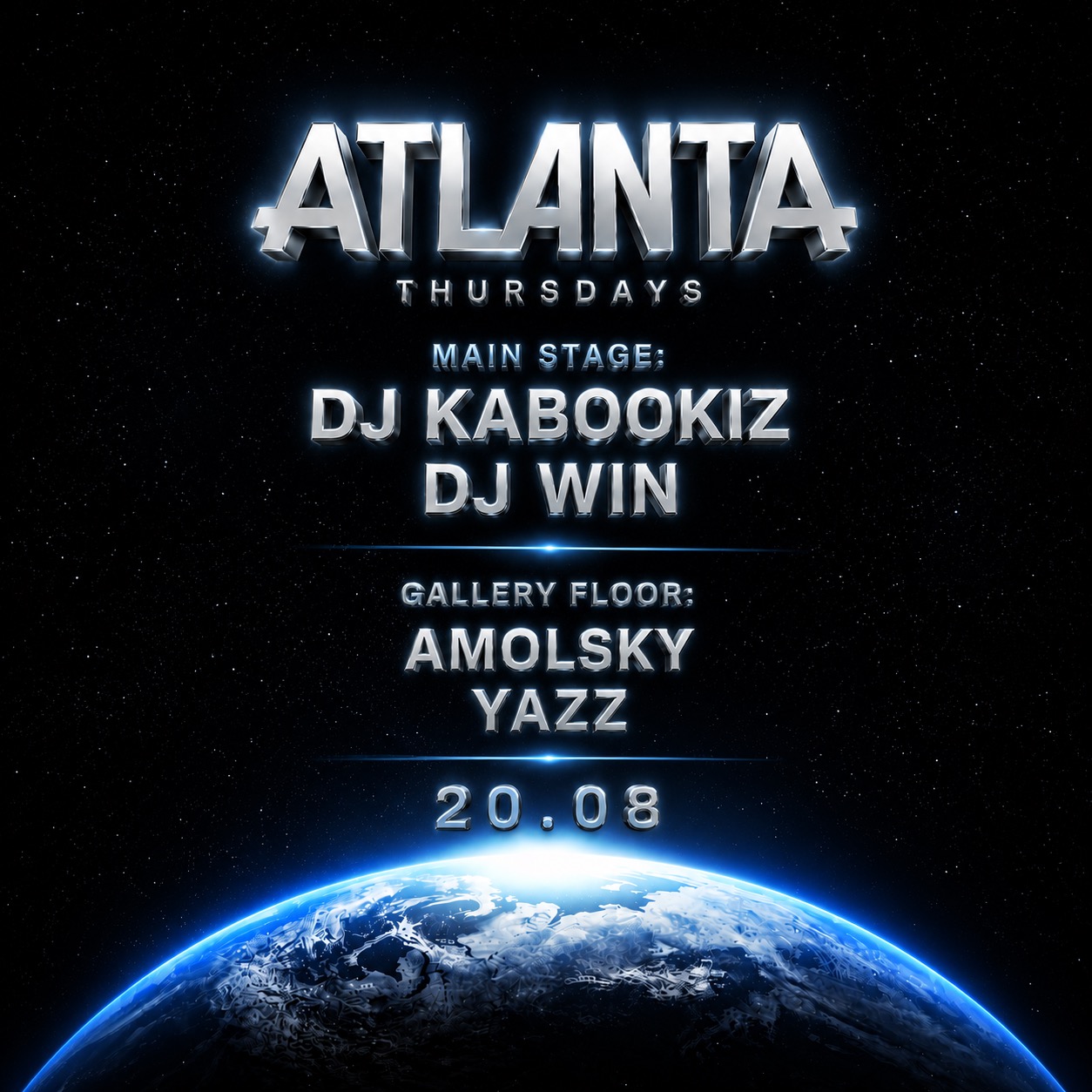 20.08 | ATLANTA THURSDAYS TLV - מסיבת היפ הופ בתל אביב