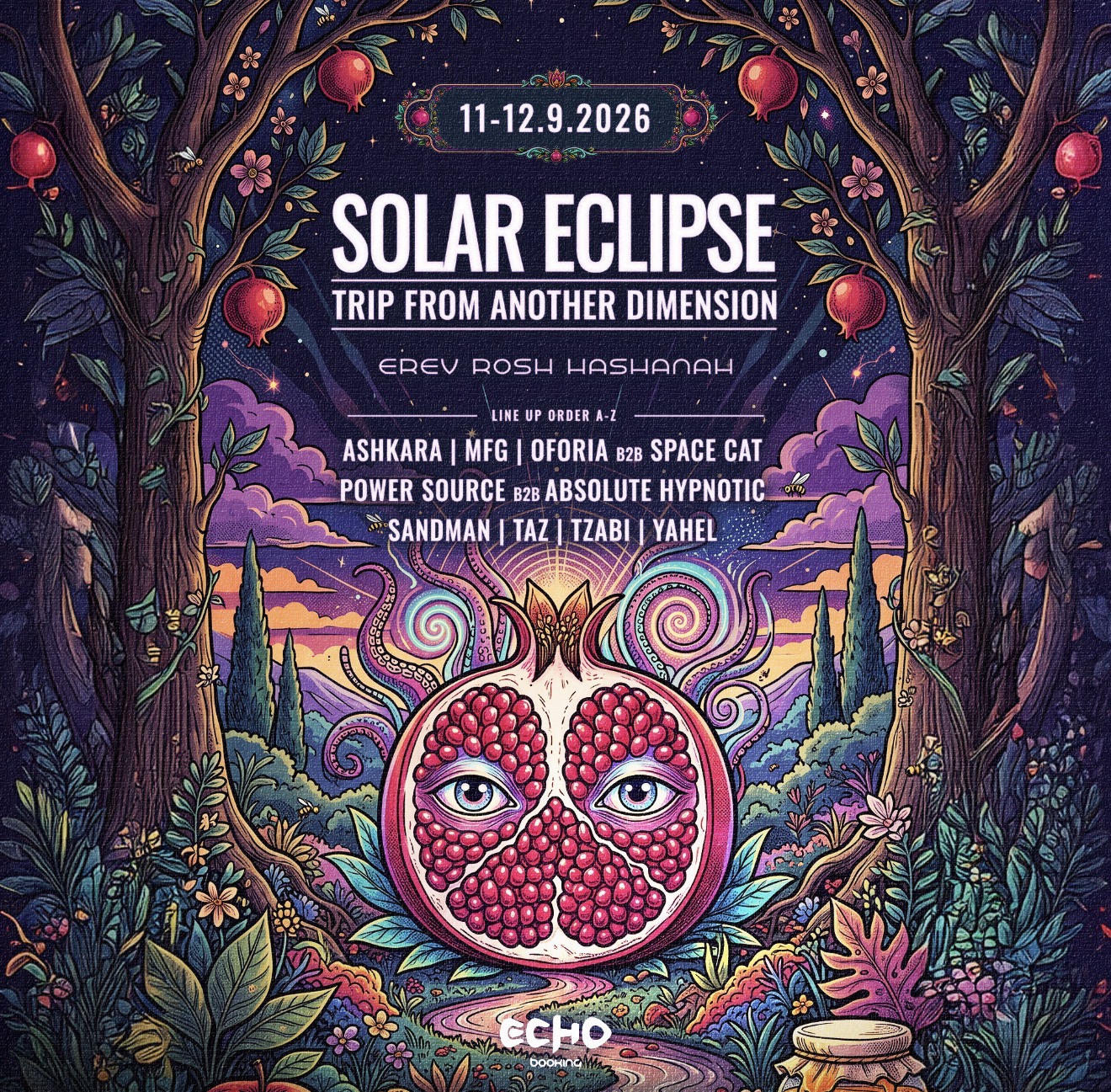 11.09 | Solar Eclipse II - מסיבת טבע לראש השנה במרכז