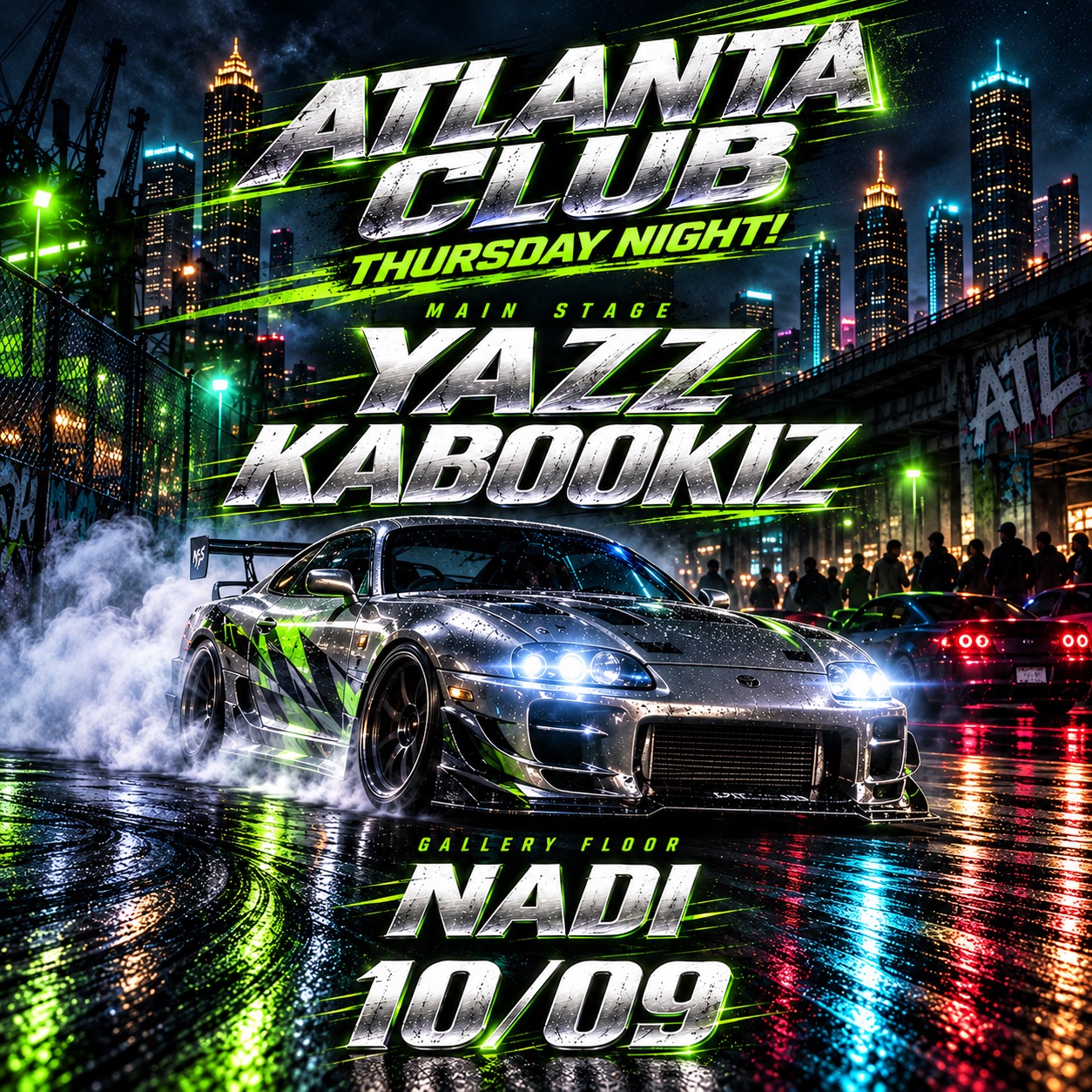 10.09 | ATLANTA THURSDAYS TLV - מסיבת היפהופ בתל אביב
