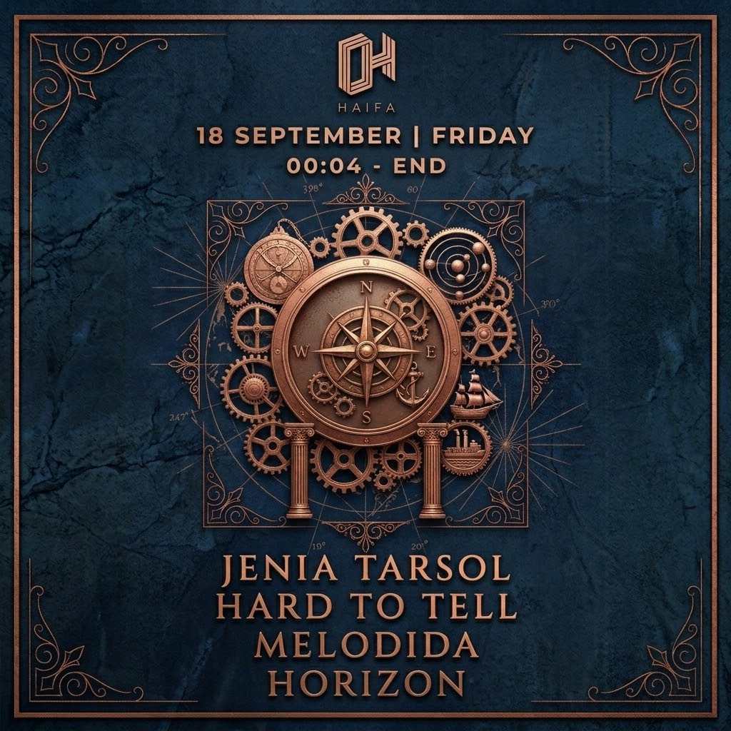 Jenia Tarsol | Hard To Tell - Party at Club 04 in Haifa