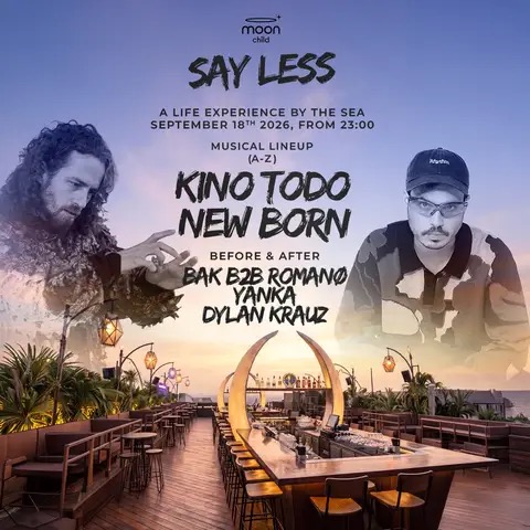 NEW BORN x KINO TODO • FRIDAY OPEN AIR - מסיבת טראנס בנמל תל אביב