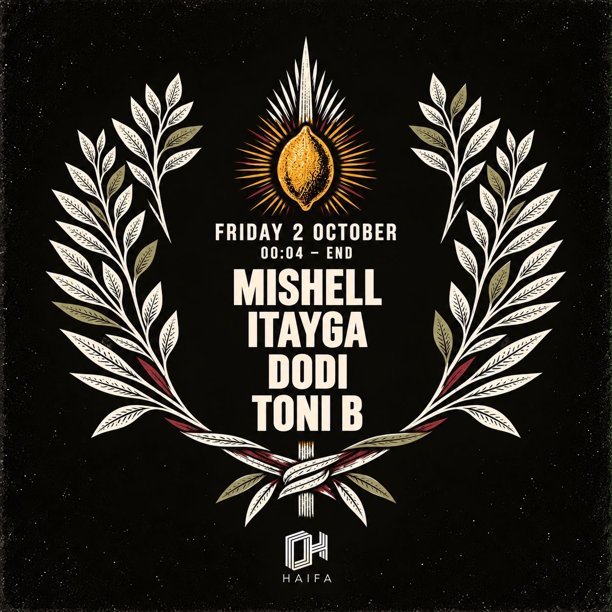 Mishell | Dodi | iTayga | Toni B - Sukkot Party in Haifa