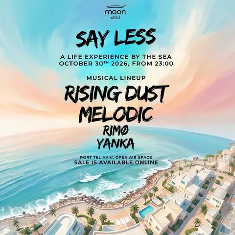 Friday Party at Moon Child Tel Aviv with Rising Dust | Free Registration